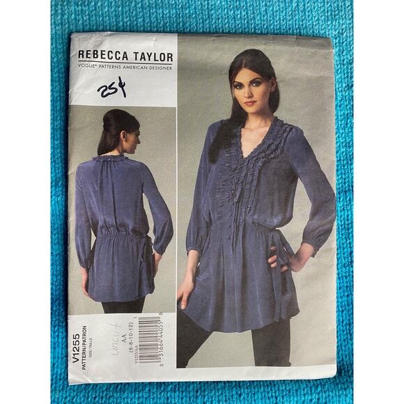 Vogue Pattern 1255 dress tunic boho - Picture 1 of 6